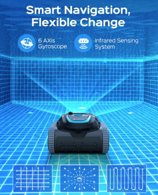Aspirapiscina WYBOT senza fili E-TRON I30 NG